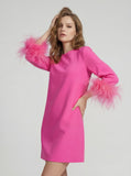 Feather Mod Mary Dress