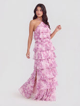 Chiffon Floral Print Dress