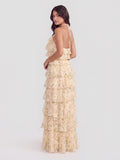 Chiffon Floral Print Dress