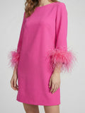 Feather Mod Mary Dress