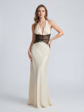Lace And Satin Gown