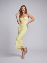 Lace slip maxi dress