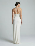 Halter Gown With Hardware
