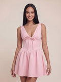 Sweetheart Neckline Corset A-Line Mini Dress