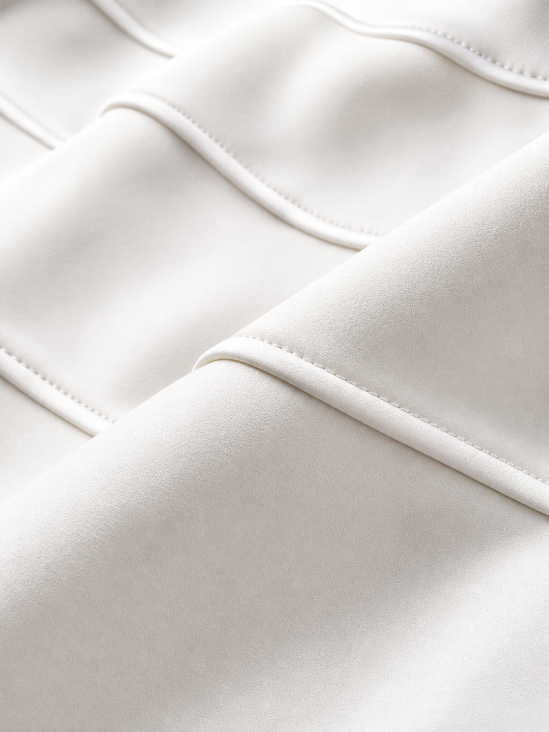 White Pearl Embellished Halter A-Line Midi Dress