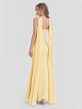 Bandeau Maxi Dress With Embellished Scarf