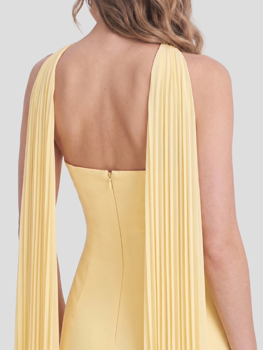 Bandeau Maxi Dress With Embellished Scarf