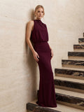 High-Neck Gown
