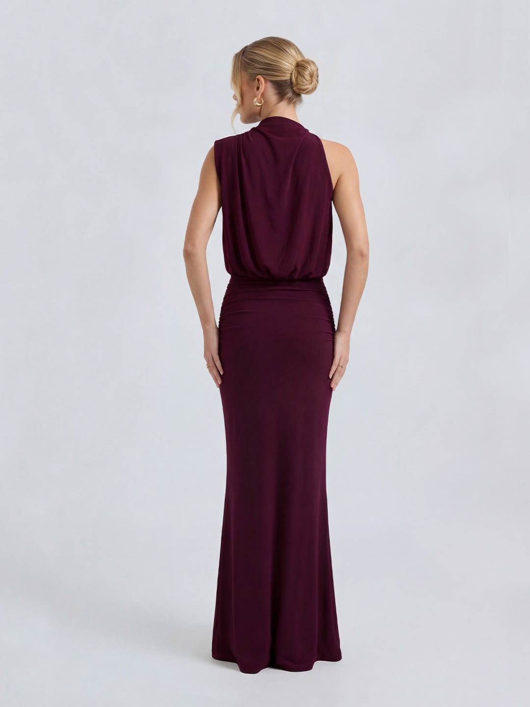 High-Neck Gown