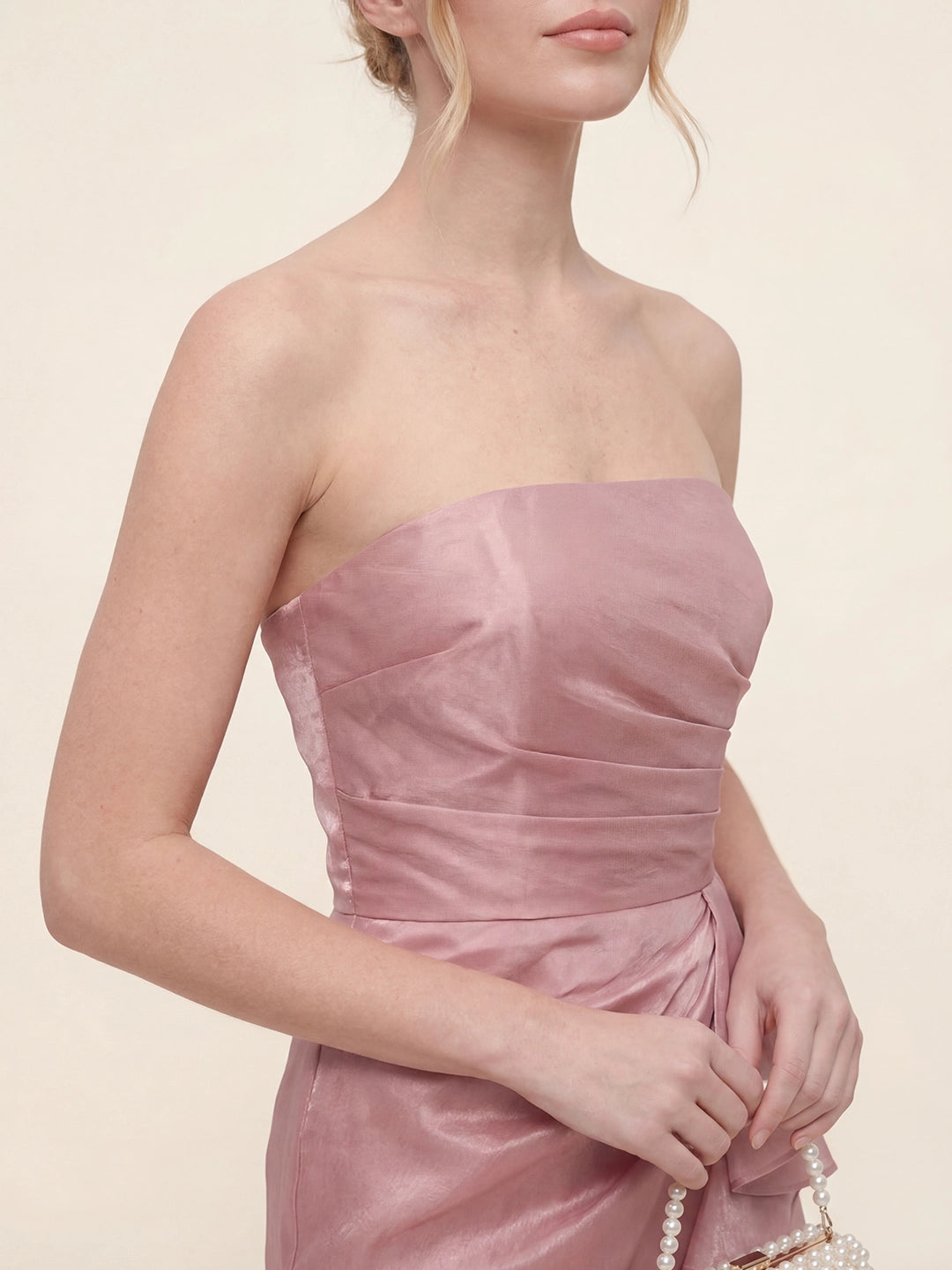 Cascading Asymmetric Ruffles Mermaid Gown
