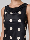 Chic Backless Stain Mini Dress