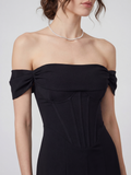 Corset Off-shoulder Dress