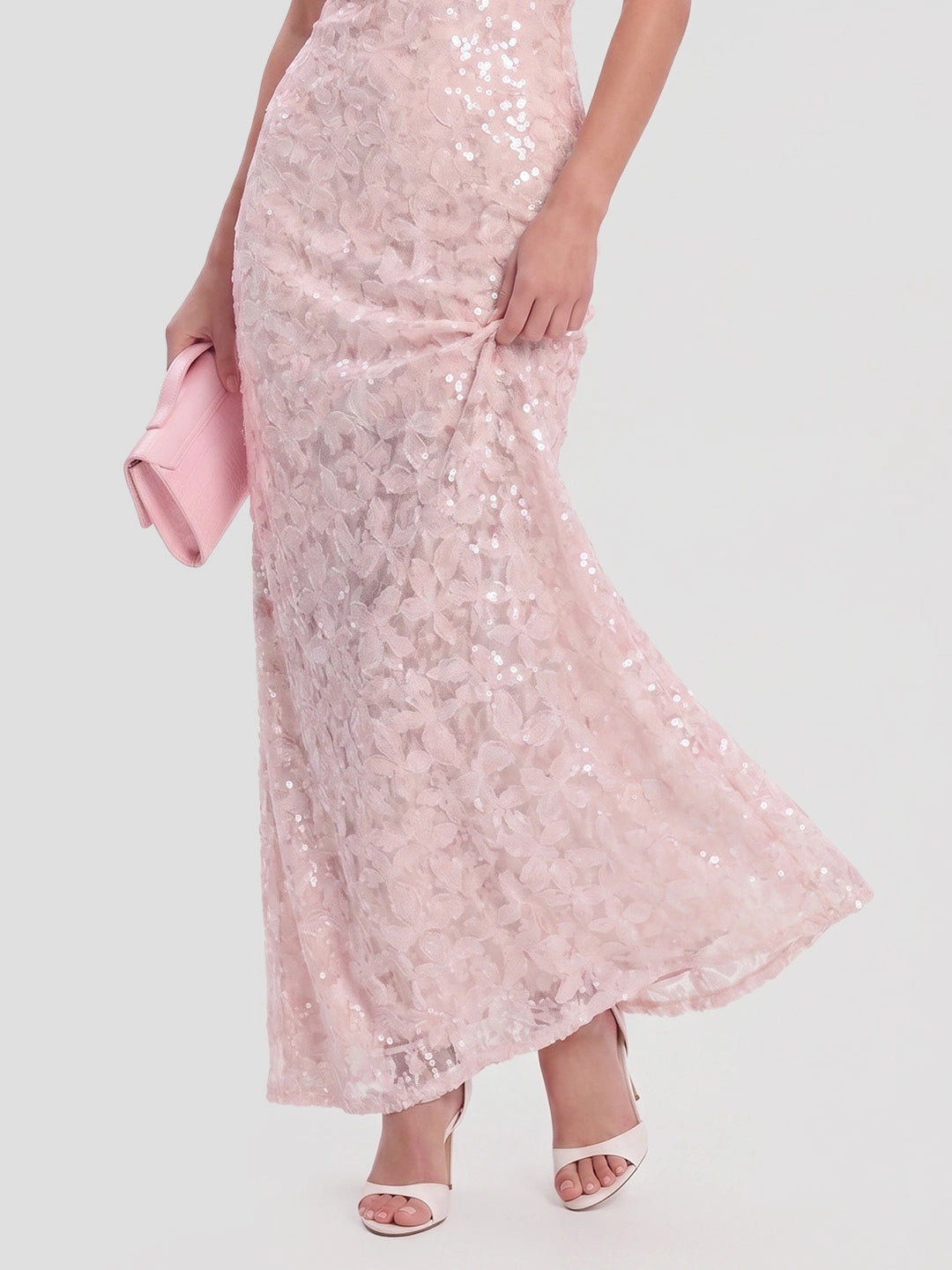 Halter Neck Backless Bodycon Maxi Dress