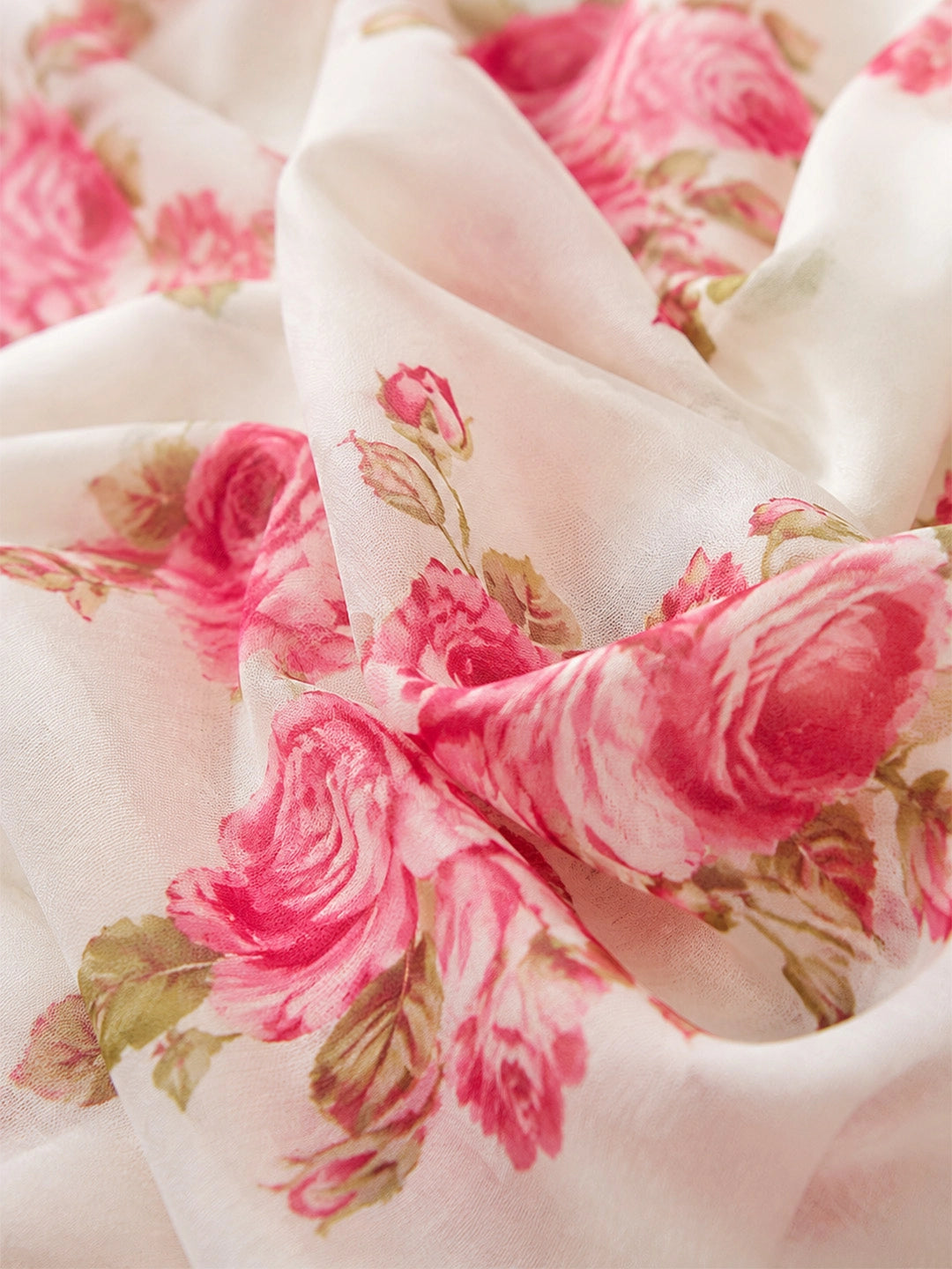 Rose Halter Chiffon Maxi Dress